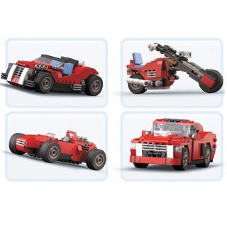 Building Blocks FourWheelers Kit – 278+ Piece DIY Construction Set for Kids