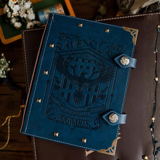 Hogwarts House PU Leather Binder Notebook – A5 Size