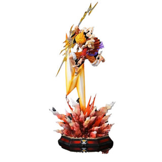 Nika Luffy LED Light-Up Statue (46cm) — Lightning Effect Action Figure Collectible