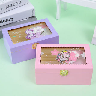 Unicorn Trinket Box with Music