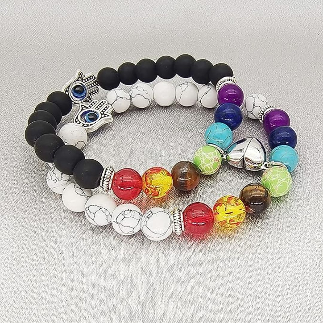 Magnetic Couple Bracelet Natural Stone Bracelet Power Couple