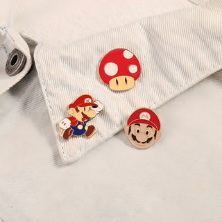 Colorful Mario Pins & Brooches