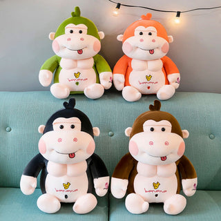 Body Builder Monkey Toy | Soft Toy 2 Pack Abs for Gym Lovers