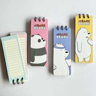 Cute Animal Notepads | Colorful Pages Notepads (set of 4)