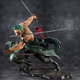 Roronoa Zoro Three Sword Style Action Figure – One Piece Anime PVC Collectible