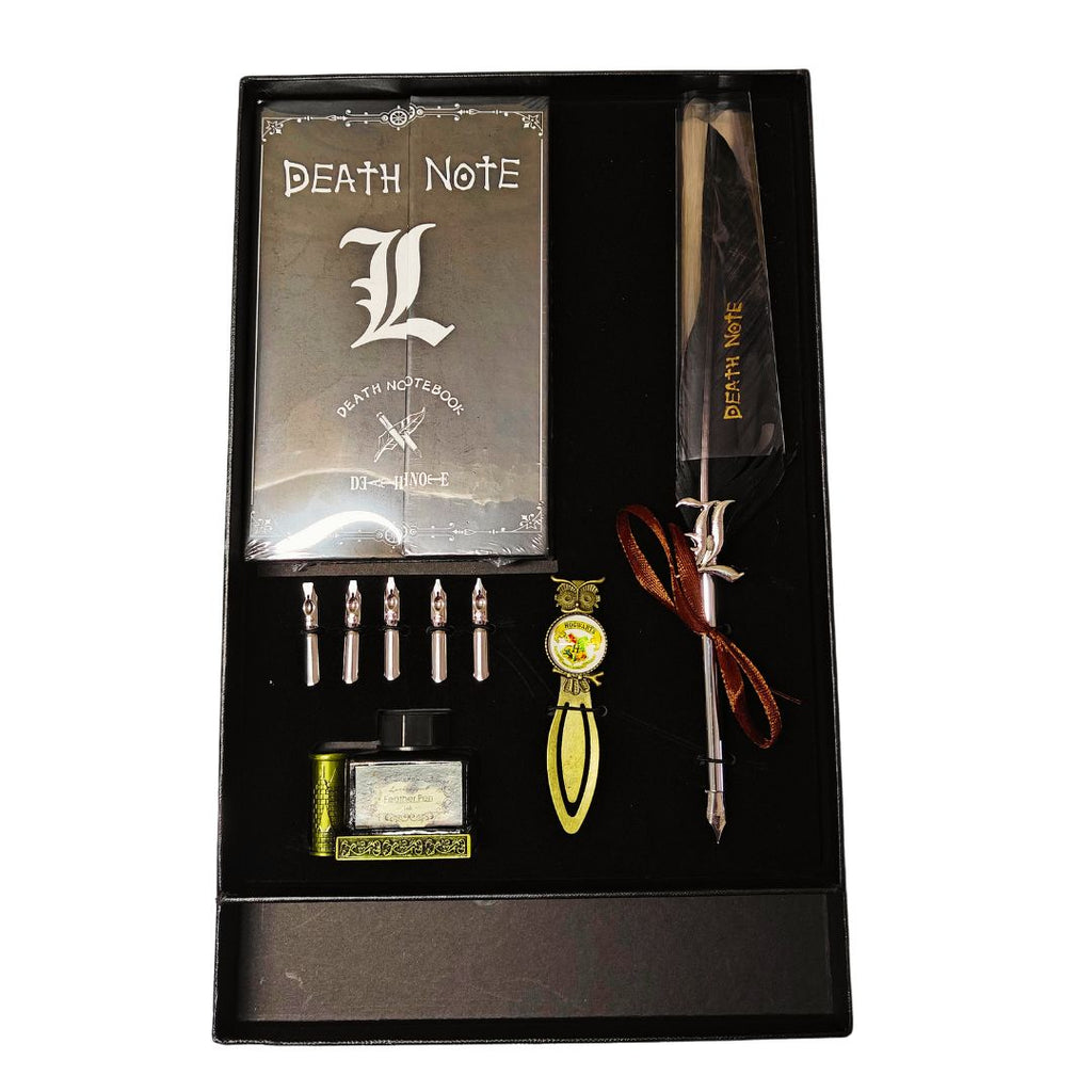 Writing In Death Note Death Note Calligraphy Kit – Write Like a True Scribe! – Geekmonkey