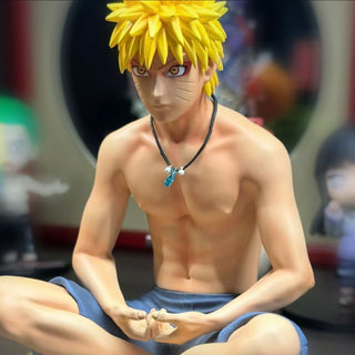 Peaceful Meditating Anime Figure