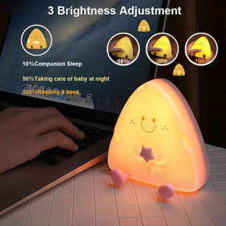 Say Cheese Night Light | USB Rechargeable Lamp