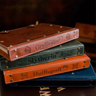 Hogwarts House PU Leather Binder Notebook – A5 Size