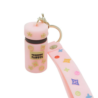 Cute Bottle Purse Style Keychain