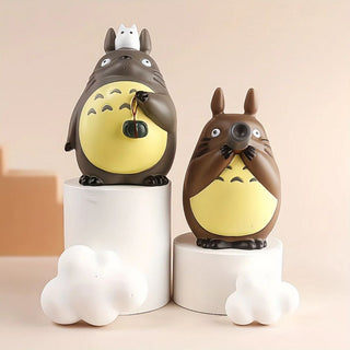 Adorable Totoro Spirit Figurine Set | Bewitching Collectible for Anime Lovers