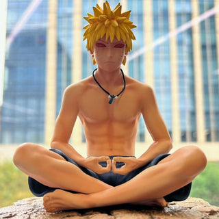 Peaceful Meditating Anime Figure