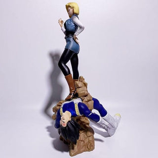 Dragon Ball Z Android 18 vs Vegeta Action Figure