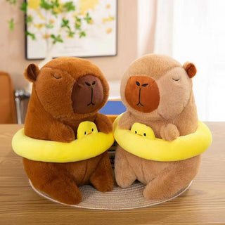 Swimming Capybara Plush Toy