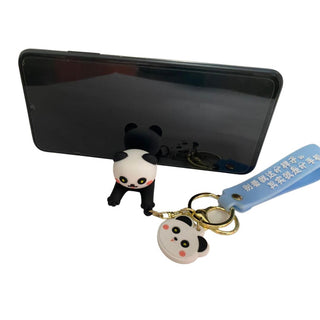Lazy Panda PhoneHolder Keychain - 3D keychain