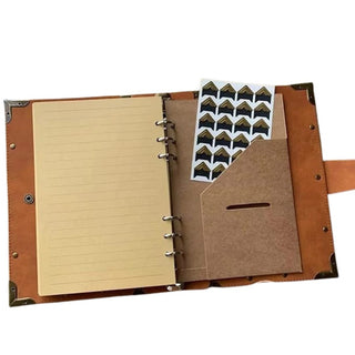 Hogwarts House PU Leather Binder Notebook – A5 Size
