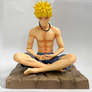 Peaceful Meditating Anime Figure