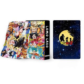 DBZ Lomo Card Standard Size | Gifts for DBZ Fans Pack of 2