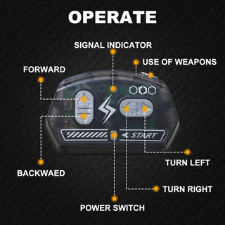 Armored Cars Magnetic Battle RC Car Set