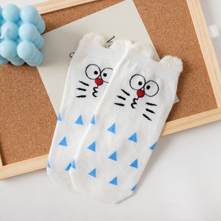 Doraemon Cotton Socks | Soft Breathable Casual Socks