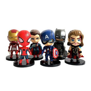 Super Hero Collection | Set of 6 Tiny Super Heroes