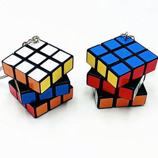 Mini Rubik Cube Keychain