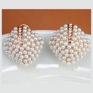 Enchanting Pearl Stud Earrings