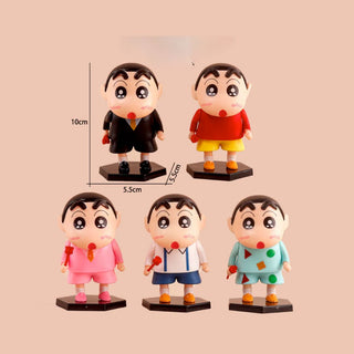 Shin Chan Rose Figurine | Shinchan Gets You A Rose