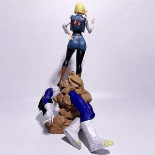 Dragon Ball Z Android 18 vs Vegeta Action Figure