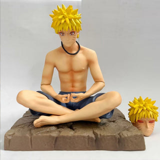 Peaceful Meditating Anime Figure