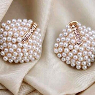 Enchanting Pearl Stud Earrings