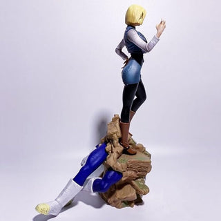 Dragon Ball Z Android 18 vs Vegeta Action Figure