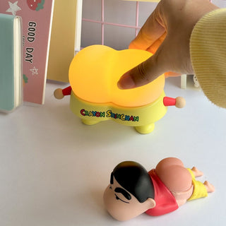 Cute Cartoon Silicone Night Lamp for Kids – Dimmable Bedside Table Light
