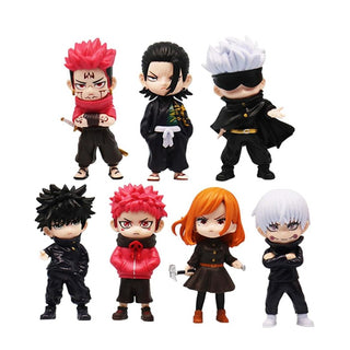 All Cool Jujutsu Kaisen Squad - 7 Figure Set