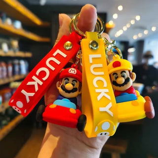 Cute Plumber Keychain - Heavy 3D keychain | Mario Collection