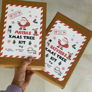 DIY XMas Tree Kit | Personalized Christmas Kit for Kids 