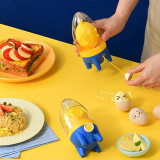 Egg-Splorer The Egg Puller | Convenient Hand Powered Egg Cutter With Drawstring