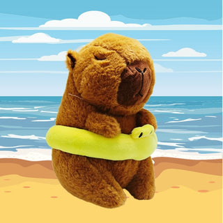 Swimming Capybara Plush Toy