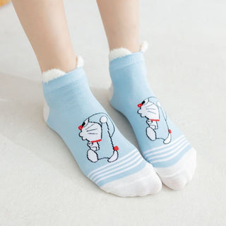 Doraemon Cotton Socks | Soft Breathable Casual Socks