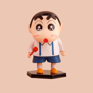 Shin Chan Rose Figurine | Shinchan Gets You A Rose