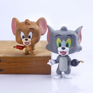 Tom & Jerry Figurine Set - The Unbeatable Duo | Forever Fighters Collectible Figurines