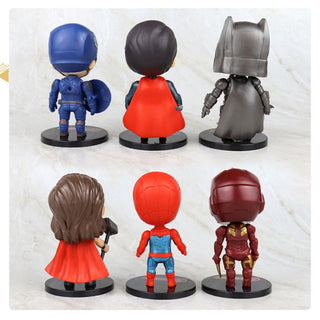 Super Hero Collection | Set of 6 Tiny Super Heroes