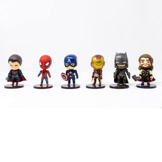 Super Hero Collection | Set of 6 Tiny Super Heroes