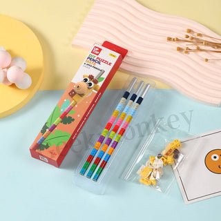 Pencil With DIY Block Topper