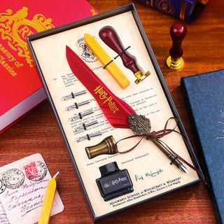 Wizard Letter Kit - Mini Quill Writing Set with Wax Seal Stamp