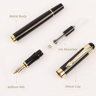 Fountain Pen Gift Set | Pen with Ink Gift Box