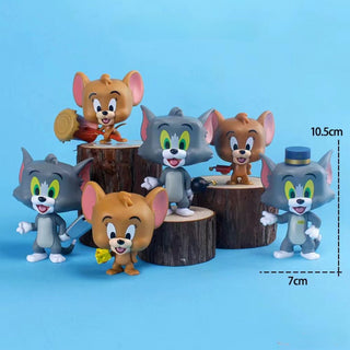 Tom & Jerry Figurine Set - The Unbeatable Duo | Forever Fighters Collectible Figurines