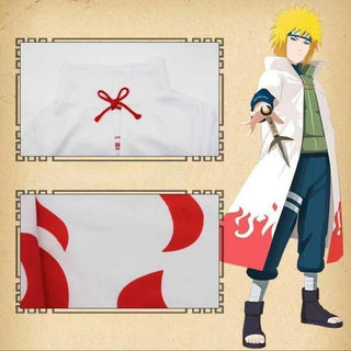 Fourth Hokage Minato Namikaze Costume | Anime Cosplay for Men
