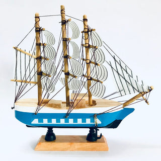 O Captain - Wooden Sail Boat Model