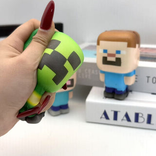 Minecraft Squeeze Toy – Soft Slow-Rising Stress Relief Squishies